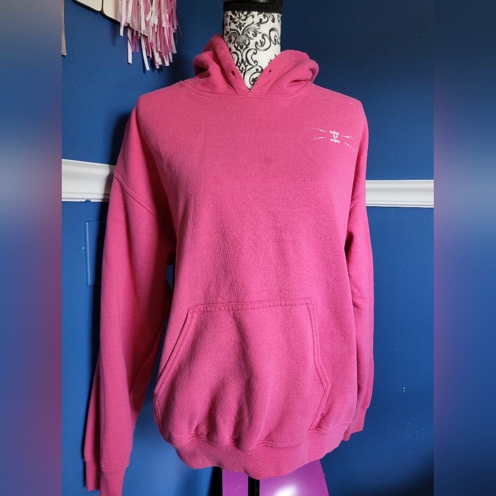 Pink hoodie M